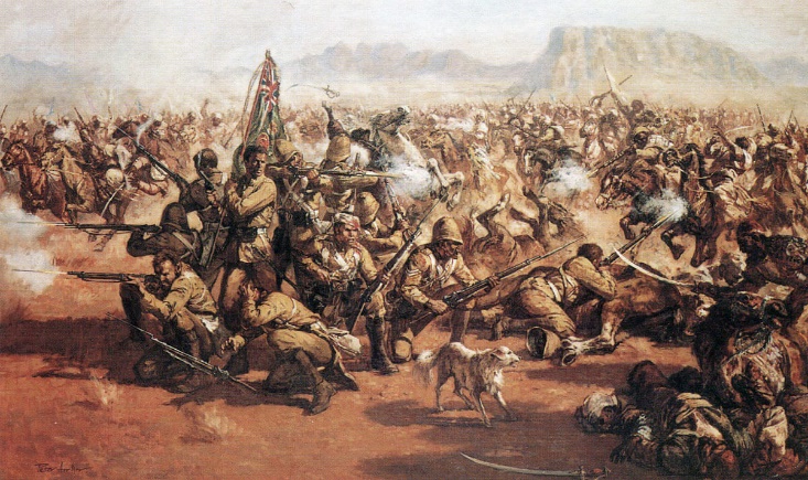 A picture of the painting The 66th Regiment’s Last Stand