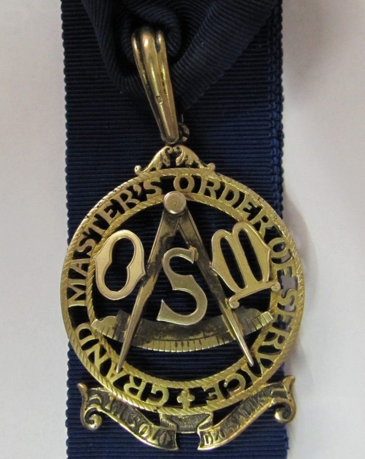 Brilliant - A home away from home 2 A home from home post - A picture of the Grand Master’s Order of Service to Masonry (OSM)