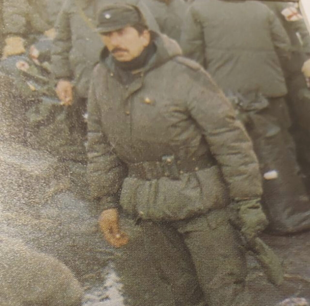 Remarkable - Brothers in adversity part 1 11 A photograph of Colonel Carrizo-Salvadores during the Falklands campaign