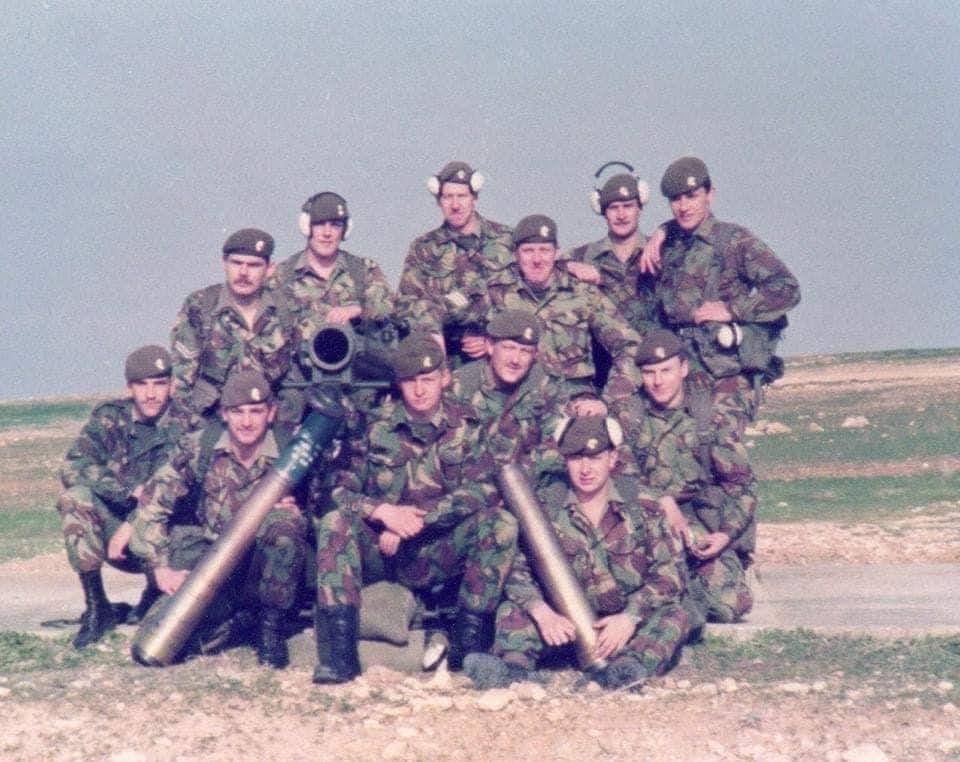 Fred Umney and the Anti-tanks platoon of the Grenadier Guards 