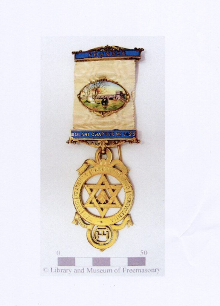 An image of the Solani Chapter number 1422  Founder’s Jewel 