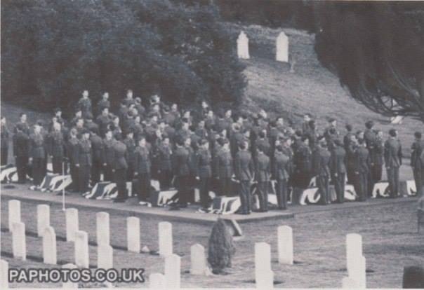 Incredible No 9393 Pegasus Forces Lodge 5 No 9393 A black and white picture of Aldershot Military Cemetery - Falklands Plot