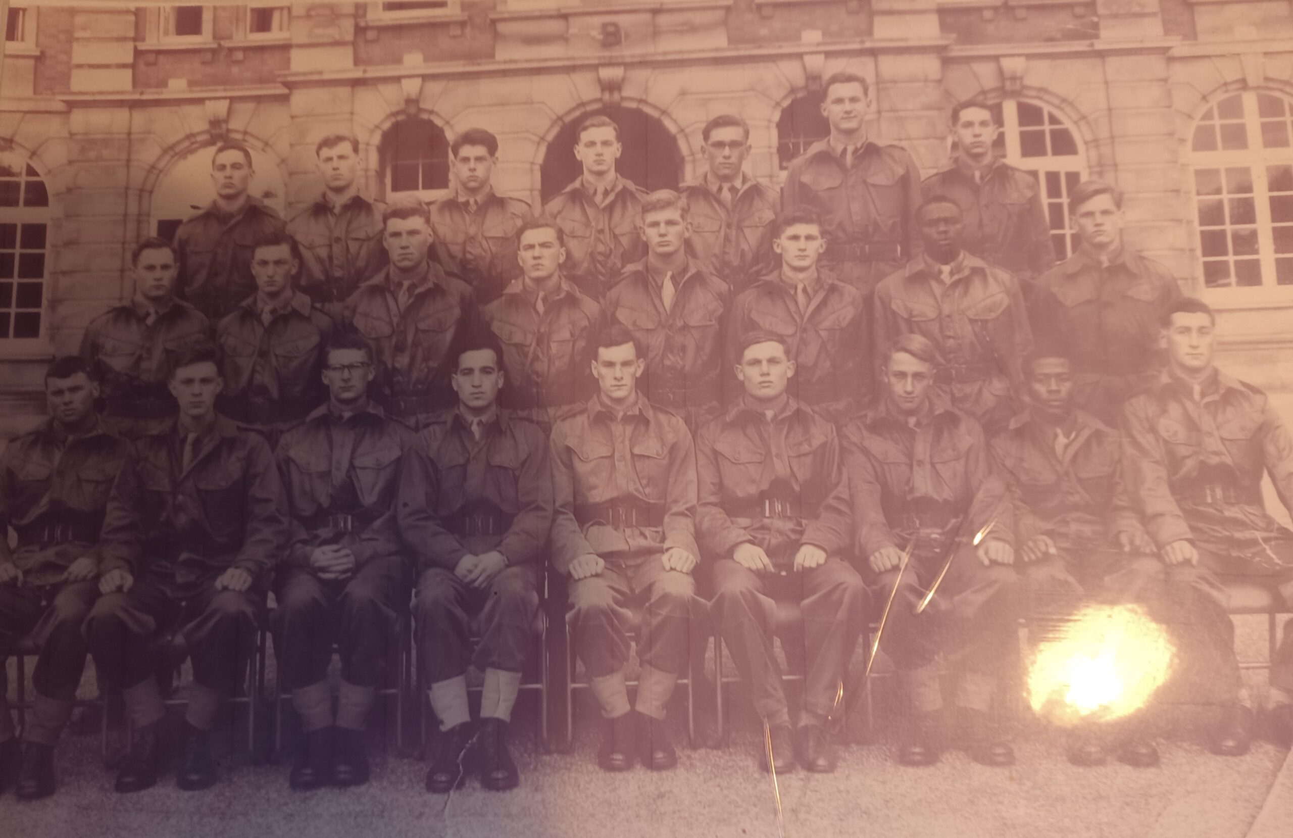Derek Hunnisett - Incredible Member Profile 5 Intake 33, Alamein Coy, RMA Sandhurst 1962 - Derek is 2nd from left, 2nd Row
This was the official photograph used in the programme for the West End production of Warhorse