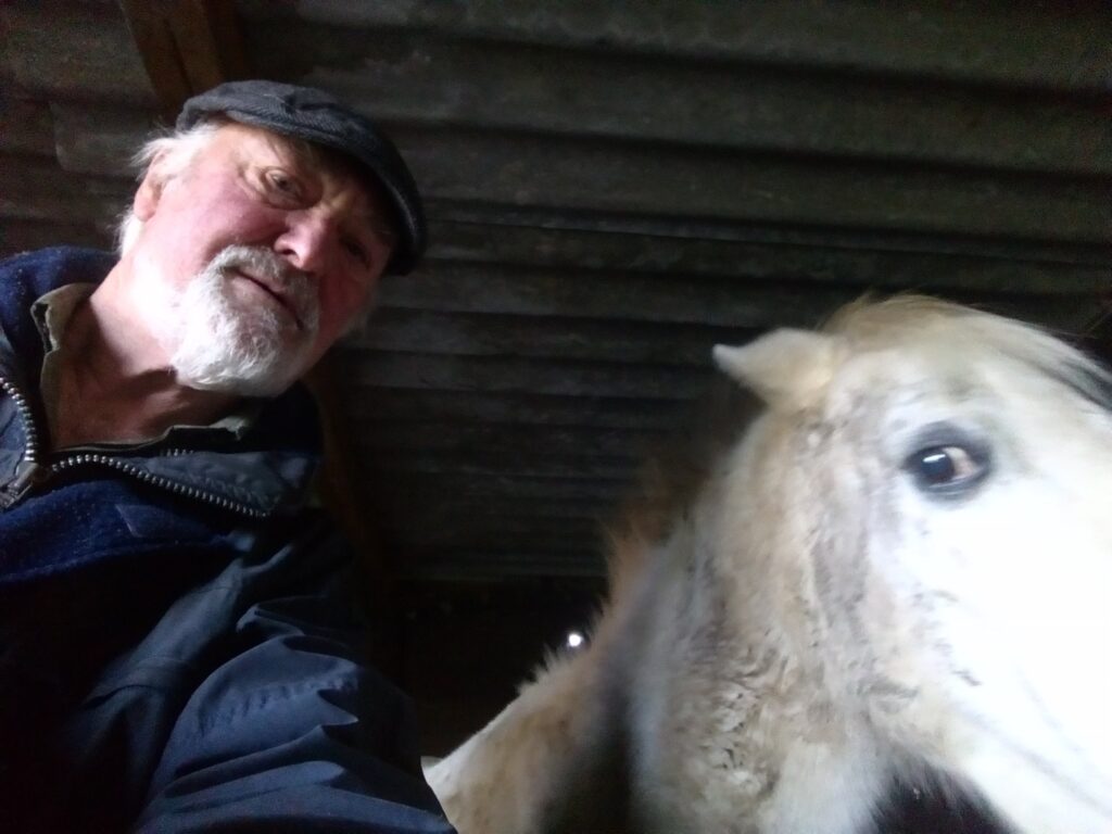 Derek Hunnisett - Incredible Member Profile 9 A more up-to-date picture. Derek today with his horse Lucy