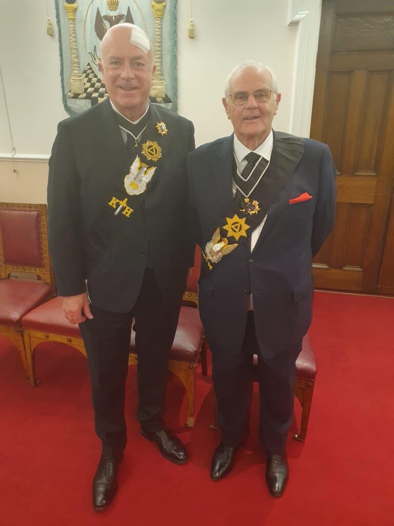Bob King - Incredible Member Profile 6 Bob King wearing his 30th Degree regalia (Rosecroix)
