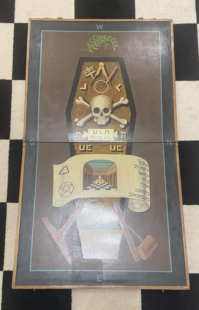 Lodge Jamrud - Third Degree Tracing Board