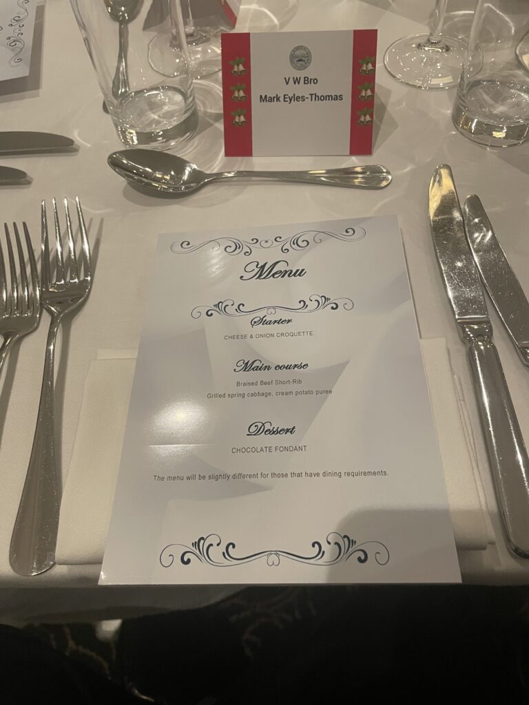 Lodge Jamrud festive board