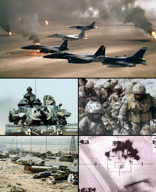 Incredible - Gulf War 1 Gulf War - various photographs of the Gulf War