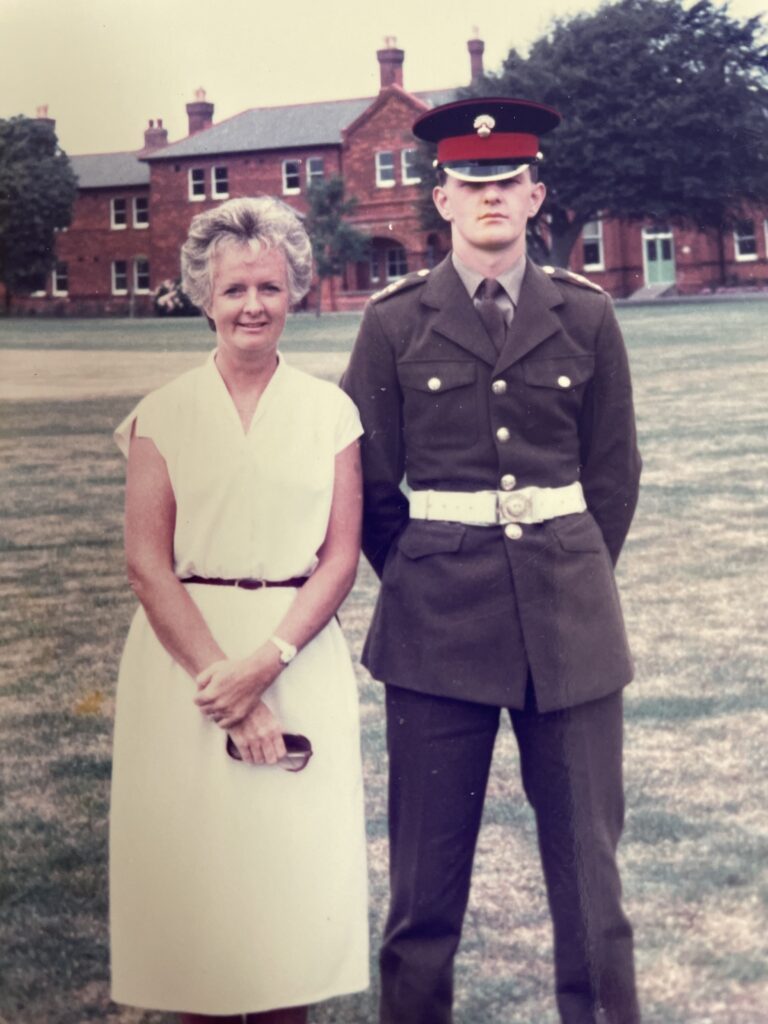 Paul Holmes - Incredible Member Profile 4 A picture of Junior Corporal Paul Holmes at his pass off parade with his mum