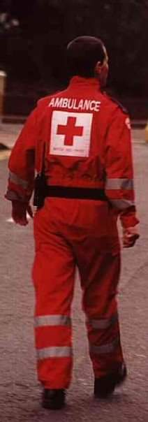 Kieran Smith - Incredible Member Profile 3 A picture of Kieran Smith wearing his red British Red Cross overalls