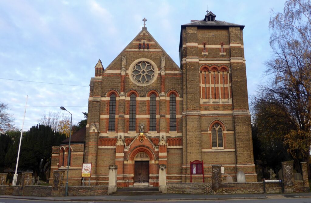 Magnificent - Military Lodge members in attendance at the Sidcup Service of Gratitude 1 Military Lodge members - A picture of the frontage of St. John’s church, Sidcup