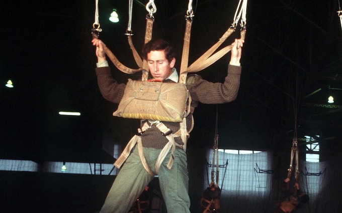 Colin Gurnett - Incredible Member Profile 3 A picture of Prince Charles undertaking parachute synthetic training