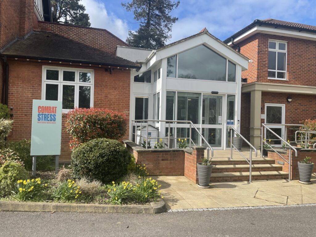 Impressive & Supportive - Combat Stress 2 A picture of the Combat Stress building at Tyrwhitt House, Leatherhead