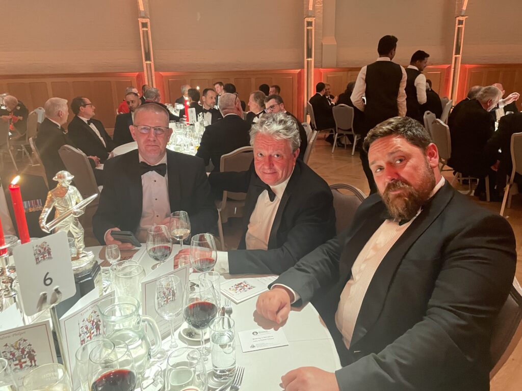 Amazing visit to HAC 47 Members and guests at the festive board