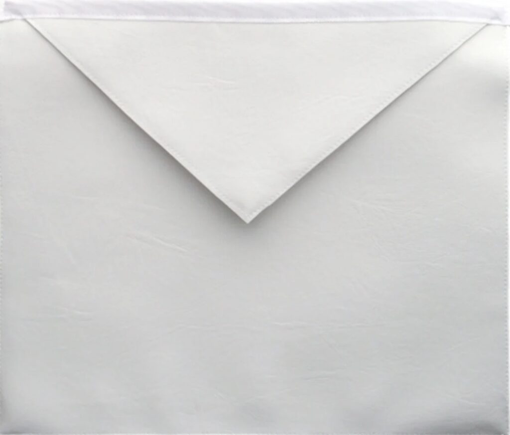 Incredible Military Lodge April meeting 1 A picture of an entered apprentice’s apron