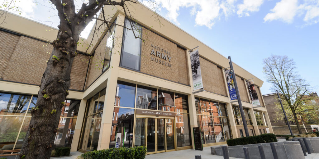 The incredible National Army Museum presents 1 A picture of the National Army Museum in London
