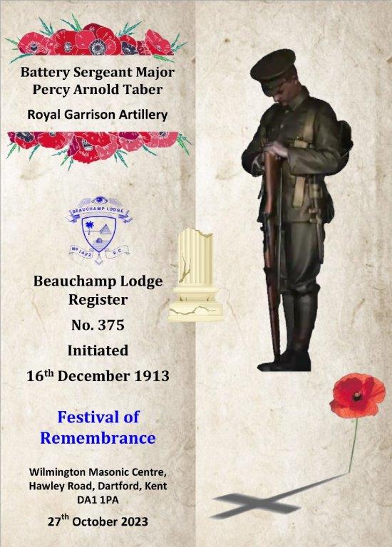 Incredible October meeting 25 1. Percy Taber front