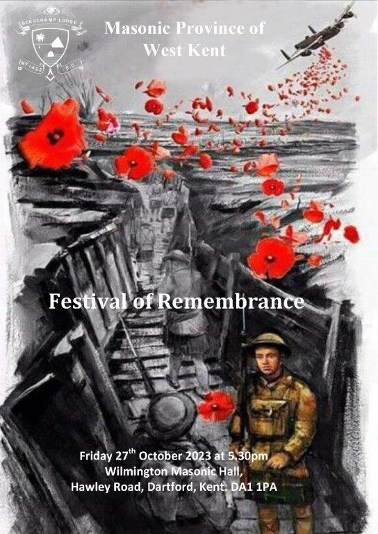 Incredible October meeting 38 Festival of Remembrance front